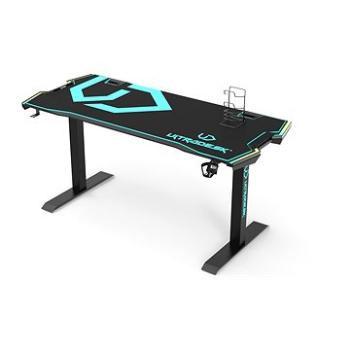 ULTRADESK Force modrý, RGB podsvícení (UDESK-FO-BL)