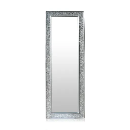 Casa Chic Norwich Zrcadlo Obdélníkový dřevěný rám 130 x 45 cm Mozaikový design