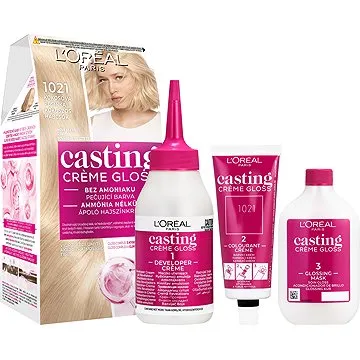 L'ORÉAL CASTING Creme Gloss 1021 Blond světlá perleťová (3600521831342)