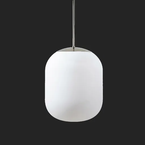 OSMONT TAN62325 TANIA P2 HP závěsné skleněné svítidlo nerez leštěná / bílá IP40 3000 K 58W LED DALI