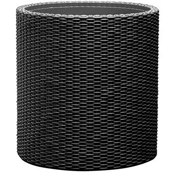 KETER Květináč SMALL CYLINDER grafit (229120)