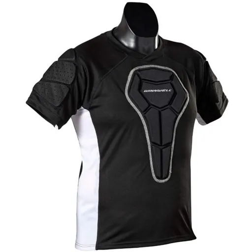 WINNWELL RH PADDED SHIRT BASIC SR Ochranné triko, černá, velikost