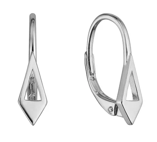 Evolution Group - Pavona Originální stříbrné visací náušnice 61024