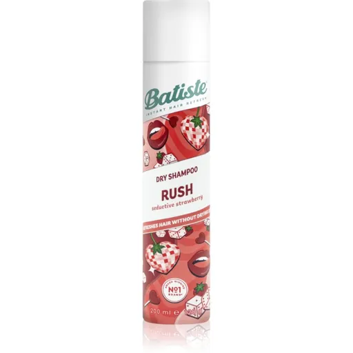 Batiste Rush suchý šampon pro mastné vlasy 200 ml