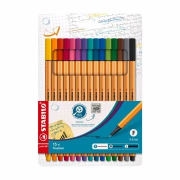 STABILO point 88 pouzdro Standard 15 barev (4006381438636)