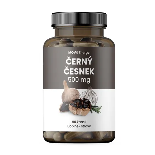 MOVit Energy Černý Česnek 500 mg 90 kapslí