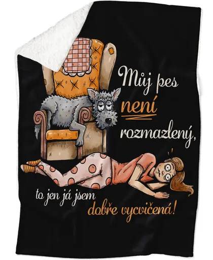 Deka Jsem vycvičená (Podšití beránkem: ANO)