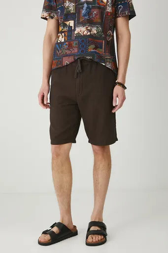 Šortky s příměsí lnu Medicine