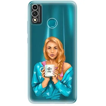 iSaprio Coffe Now - Redhead pro Honor 9X Lite (cofnored-TPU3_Hon9XL)