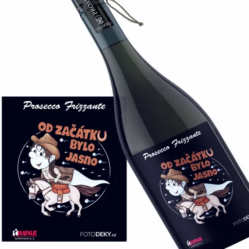 Víno Koňařská spermie – žena (Druh Vína: Prosecco)