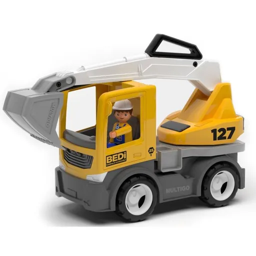 ECO MultiGO Build - Bagr s řidičem - auto s Igráčkem