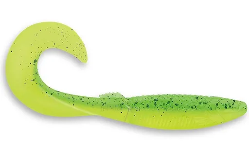 Rapala gumová nástraha crushcity the curl lime chartreuse - 14,7 cm 15,1 g 4 ks