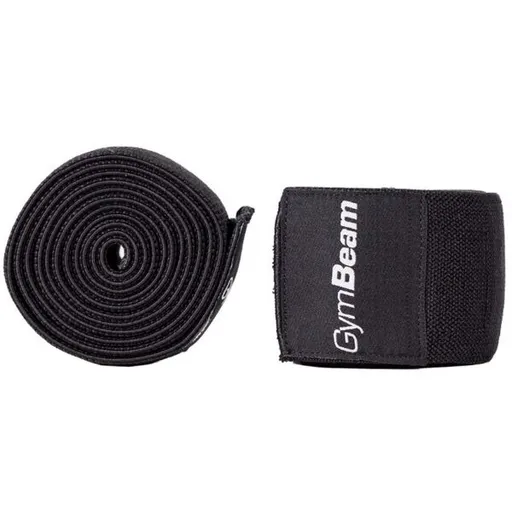 GymBeam FIRM Bandáže na kolena, černá, velikost
