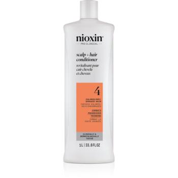 Nioxin System 4 Scalp + Hair Conditioner hydratační a vyživující kondicionér pro barvené a poškozené vlasy 1000 ml