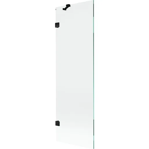 MEXEN/S Lunar vanová zástěna FIX 60 x 150, transparent, černá 897-060-000-70-00
