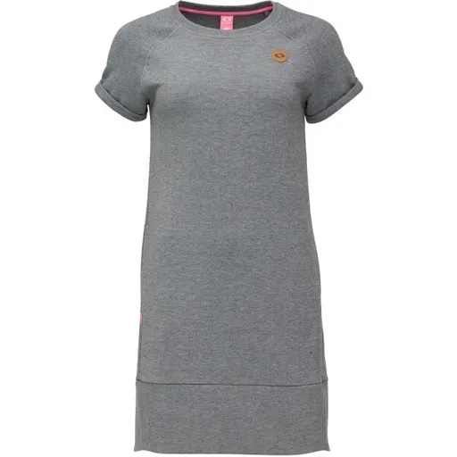 LOAP ECZANA Dámské šaty, šedá, velikost