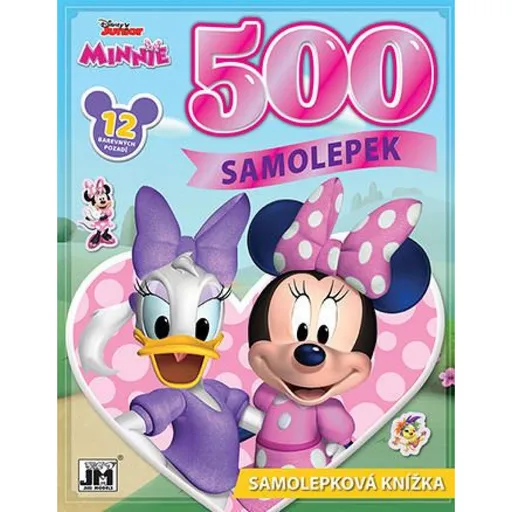 Jiri Models Samolepková knížka 500 dílků Minnie