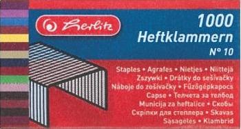 Herlitz - Drátky do sešívačky, No.10