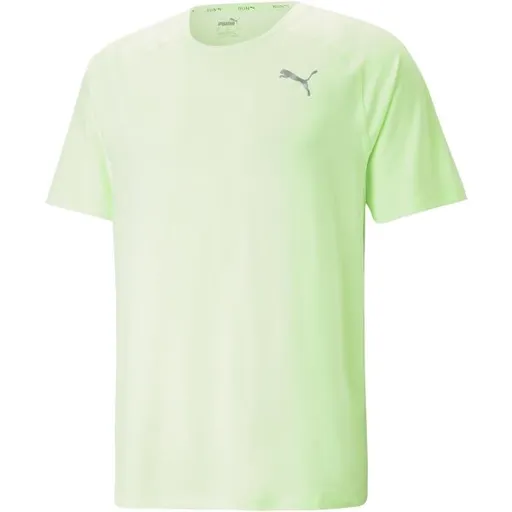 Puma RUN CLOUDSPUN TEE Pánské triko, světle zelená, velikost XXL
