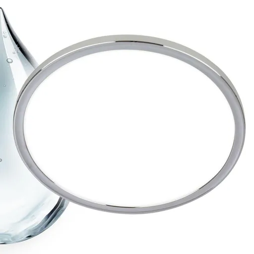 BRILONER Pulap stropní svítidlo pr.29,3 cm - 18W, 2400lm, LED, přímé a nepřímé osvětlení, IP54, neutrální bílá, chrom 3872018