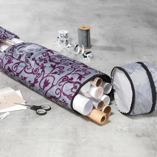 Haushalt international Organizér na vánoční papír, fialový motiv