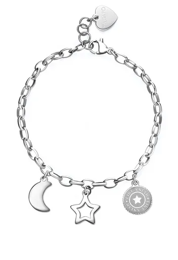 S'Agapõ Kouzelný ocelový náramek s přívěsky Happy SHAR11