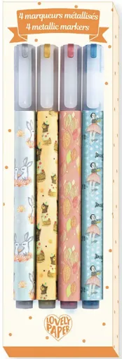 DJECO Metalické fixy Elodie