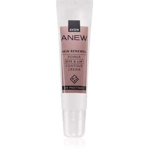 Avon Anew Skin Renewal rozjasňující krém na oční okolí a rty 15 ml