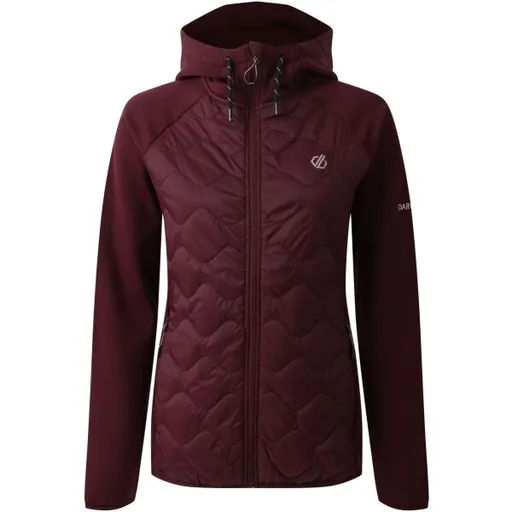 Dare2b TORREK FLEXY Dámská hybridní bunda, vínová, velikost