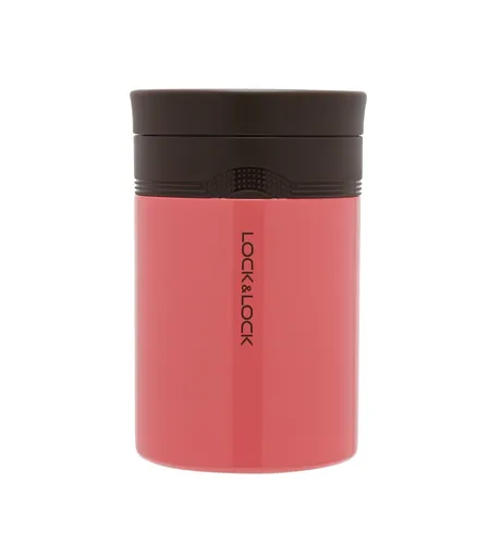 Lock&Lock Wave Termoska na jídlo a pití 500 ml 1 ks růžová