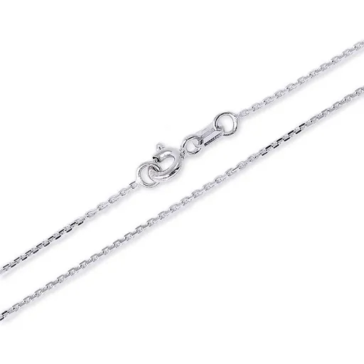 Soliter Jemný řetízek z bílého zlata Anker 45 cm 271 115 00215 07
