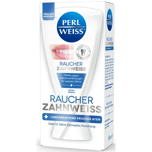 Perl Weiss Bleaching Toothpaste for Smokers bělicí zubní pasta pro kuřáky 50 ml