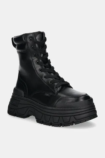 Nízké kozačky Buffalo Fusion Lace Up Mid