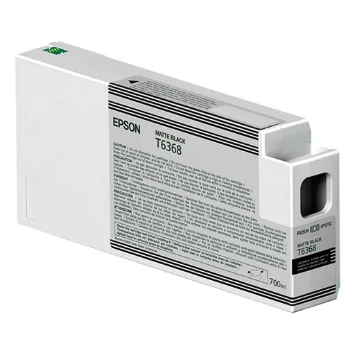 EPSON T6368 (C13T63680N) - originální cartridge, matně černá, 700ml