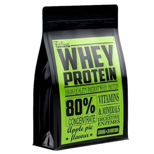 FitBoom Whey Protein 80% 1000g - banán