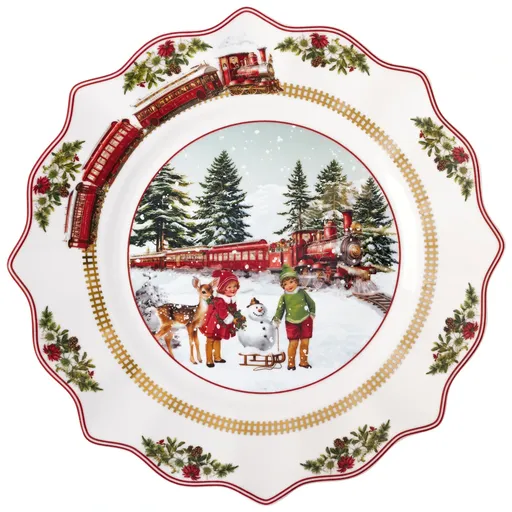 Vánoční talíř Annual Christmas Edition 2025, 23,5 cm - Villeroy & Boch