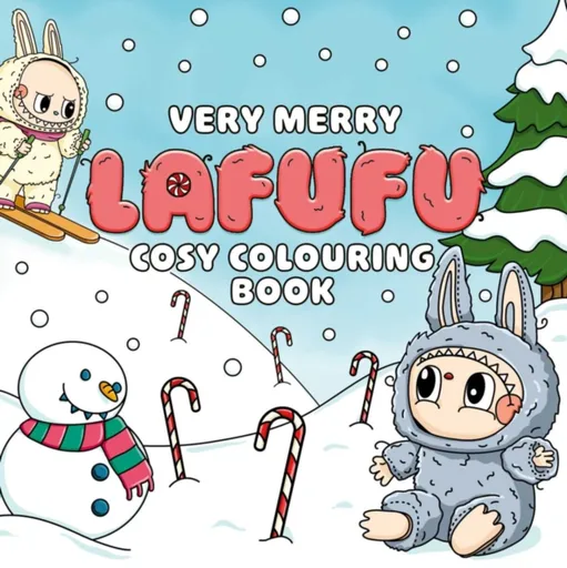 Very Merry Lafufu Cosy Colouring Book - Lafufu