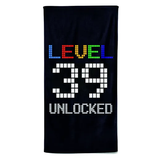 Osuška Level Unlocked (věk: 39, Velikost osušky: 70x140cm)