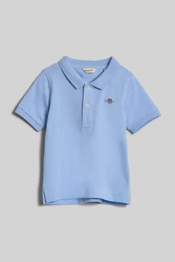 POLOKOŠILE GANT SHIELD PIQUE SS RUGGER SHADE BLUE