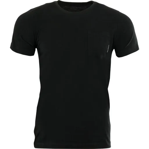 ALPINE PRO VEWEX Pánské triko, černá, velikost