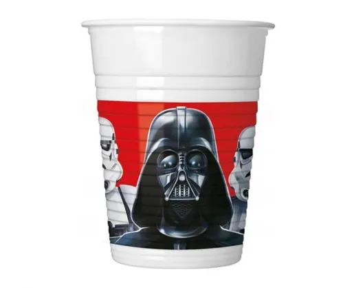 Kelímky plastové STAR WARS - Hvězdné války - 200 ml - 8 ks - GoDan