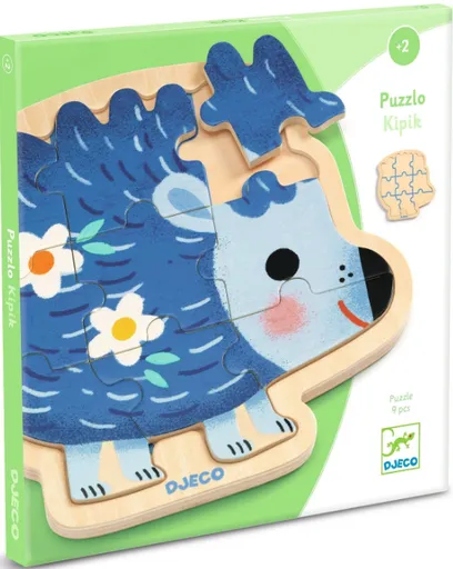 Dřevěné puzzle Puzzlo Ježek