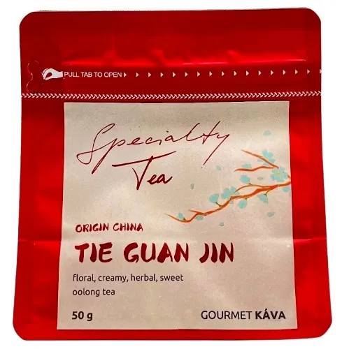Oolong čaj Tie Guan Jin / Železná bohyně milosrdenství 50g Specialty Tea