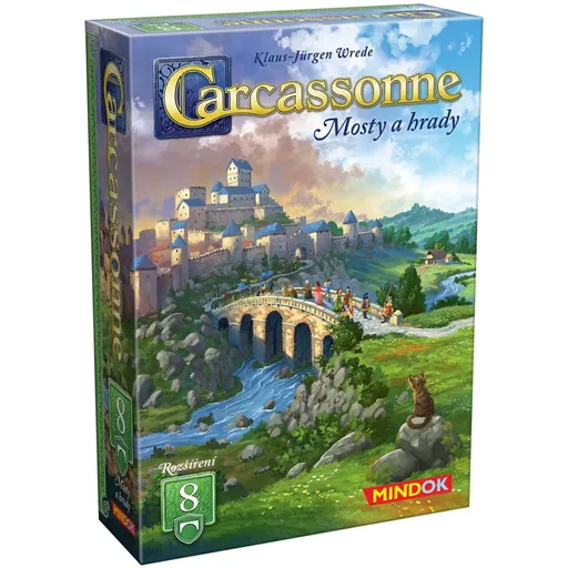 Carcassonne rozšíření 8: Mosty a hrady (2025)