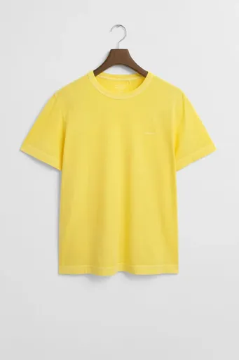 TRIČKO GANT SUNFADED SS TSHIRT BANANA YELLOW