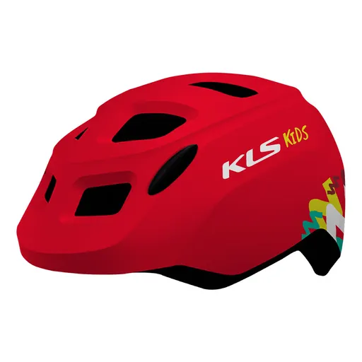 Dětská cyklo přilba Kellys Zigzag 022 Red S (50-55)