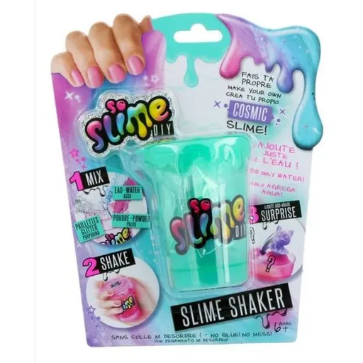 Slime sliz 1pack pro holky tmavě zelený Cosmic