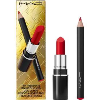 MAC Cosmetics Holiday Tiny Treasures Mini Lip Duo dárková sada na rty odstín Red