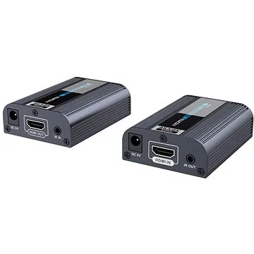 PremiumCord HDMI2.0 extender na 60m přes jeden kabel Cat6/6a/7 (khext60-3)