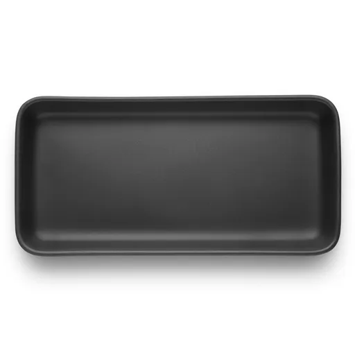 Servírovací talíř NORDIC KITCHEN 24 x 12 cm, černá, kamenina, Eva Solo